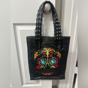 Old Gringo Sugar Skull Custom Made Laptop bag/purse